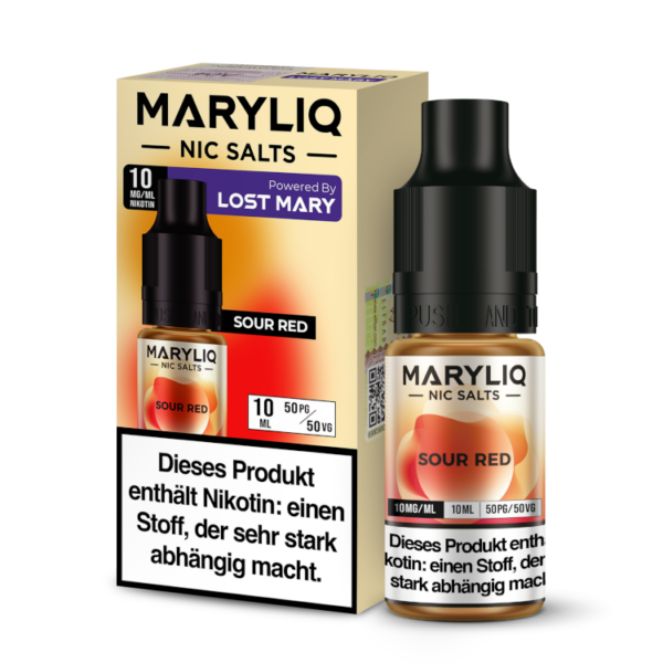 MARYLIQ - Nikotinsalz Liquid - Sour Red